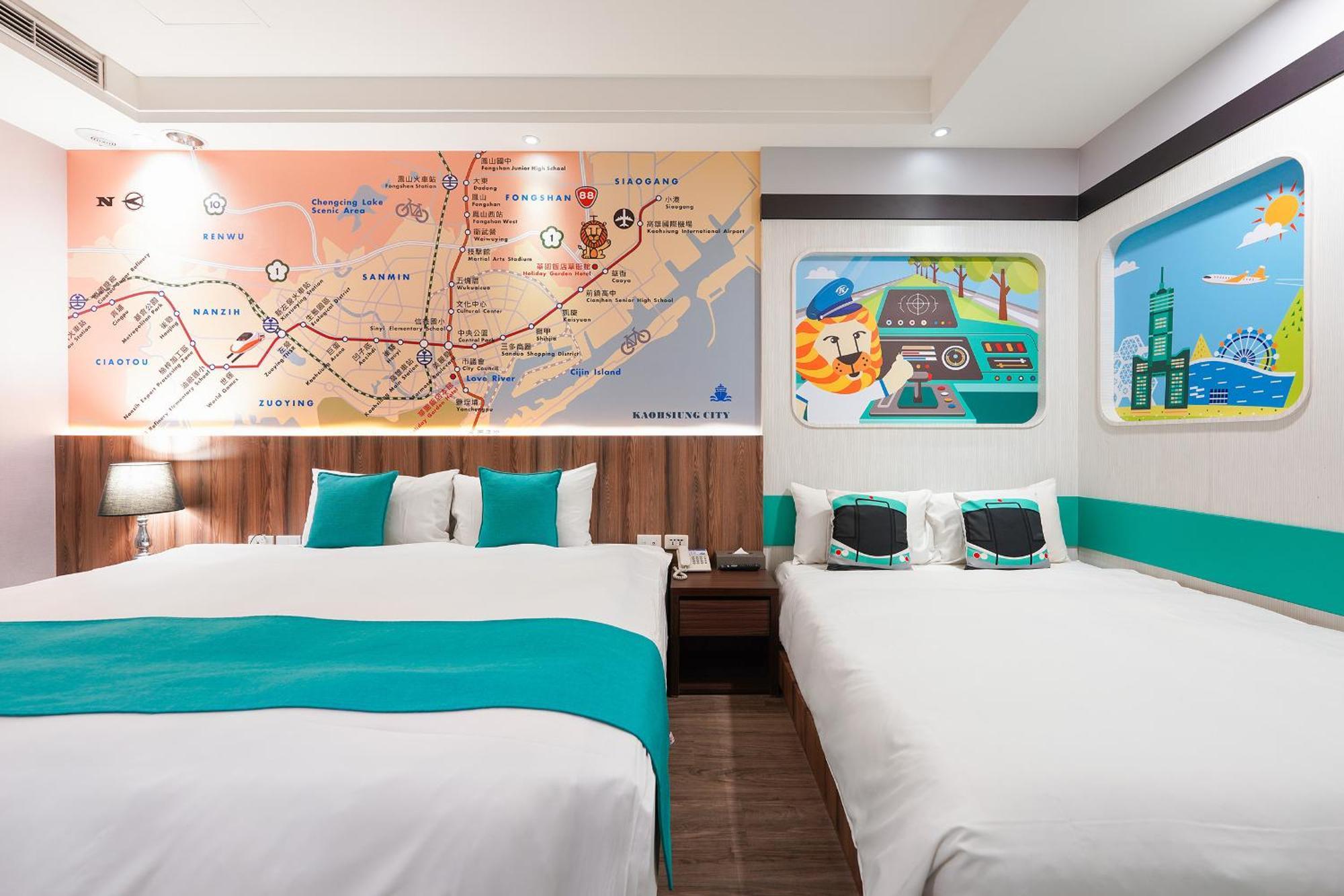 Holiday Garden Hotel Skm Park Kaohsiung Værelse billede
